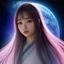 用户追星小能手头像，年轻女性追星族